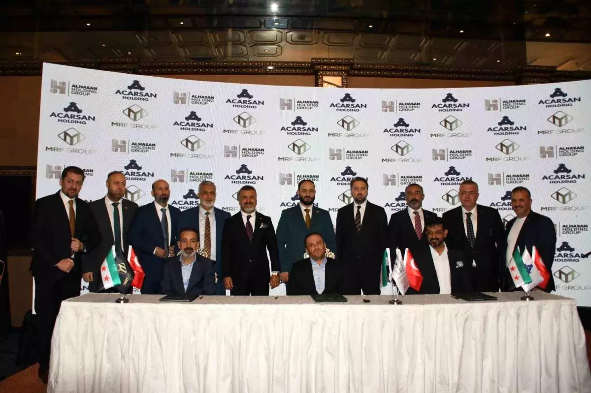 Halep'te Tarihi Türk-Suriyeli İnşaat İş Birliği Protokolü İmzalandı