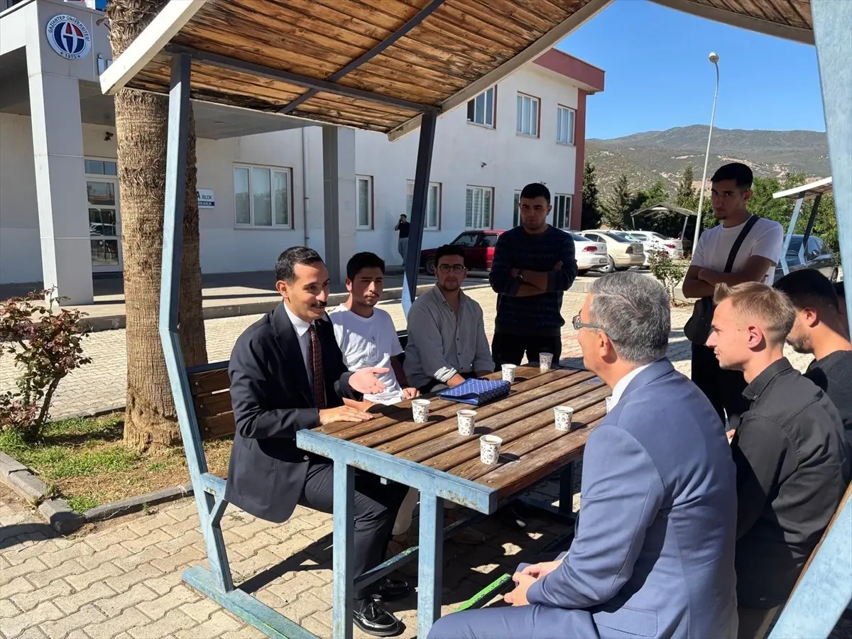 Kaymakam Soylu Öğrencilerle Buluştu