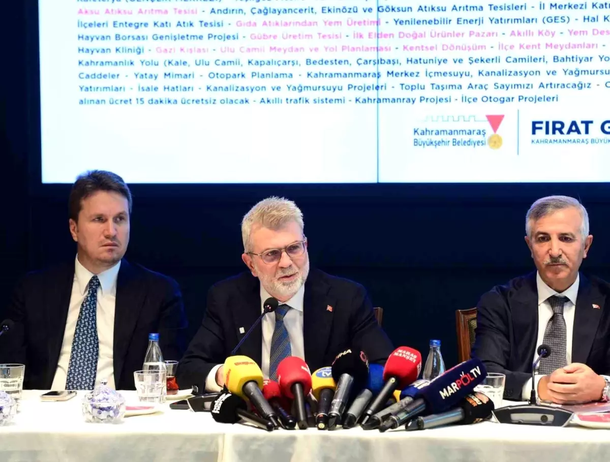 Kahramanmaraş Altyapı Seferberliği: 20 Milyar TL’lik Dev Yatırım Başladı