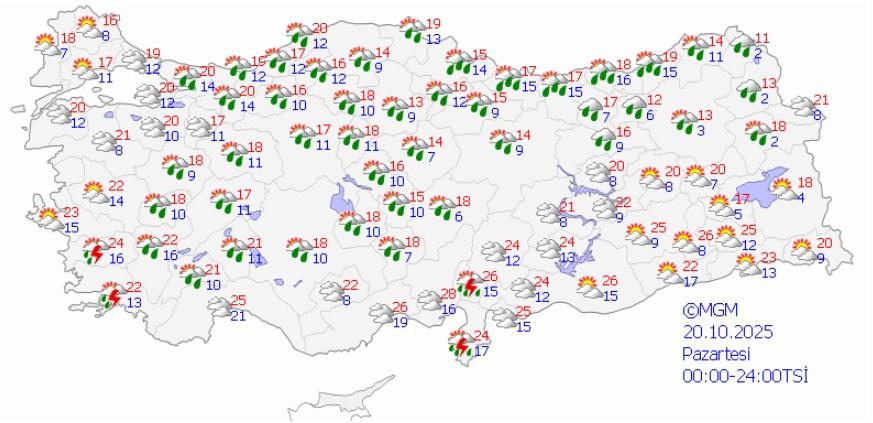 Meteoroloji'den 7 ile sarı kodlu uyarı geldi: Kuvvetli olacak, hazırlıklı olun!