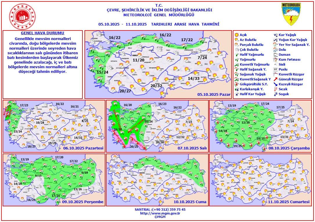 Meteoroloji'den son dakika açıklaması: Yeni harita yayımlandı, etkili olacak!