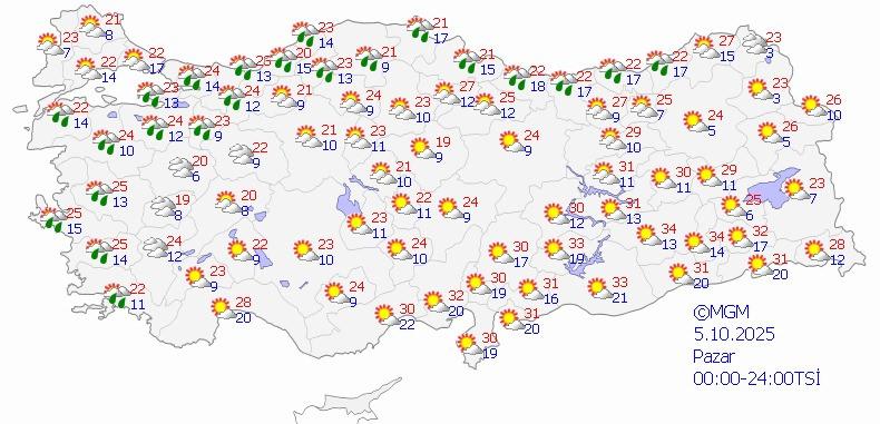 Meteoroloji'den son dakika açıklaması: Yeni harita yayımlandı, etkili olacak!