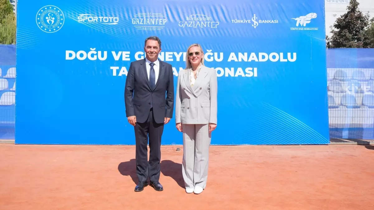 Türkiye Tenis Federasyonu Doğu ve Güneydoğu Anadolu Takım Şampiyonası Gaziantep'te Başladı