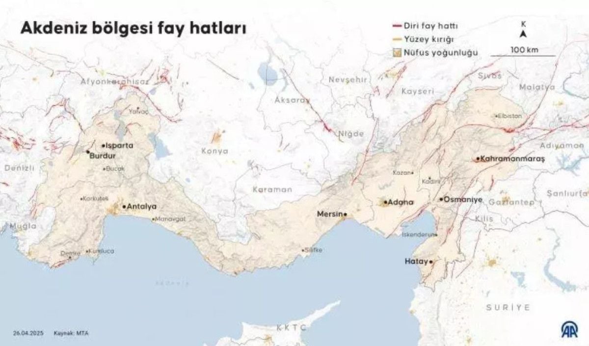 Türkiye'nin en tehlikeli fay hatları açıklandı: 45 il risk altında