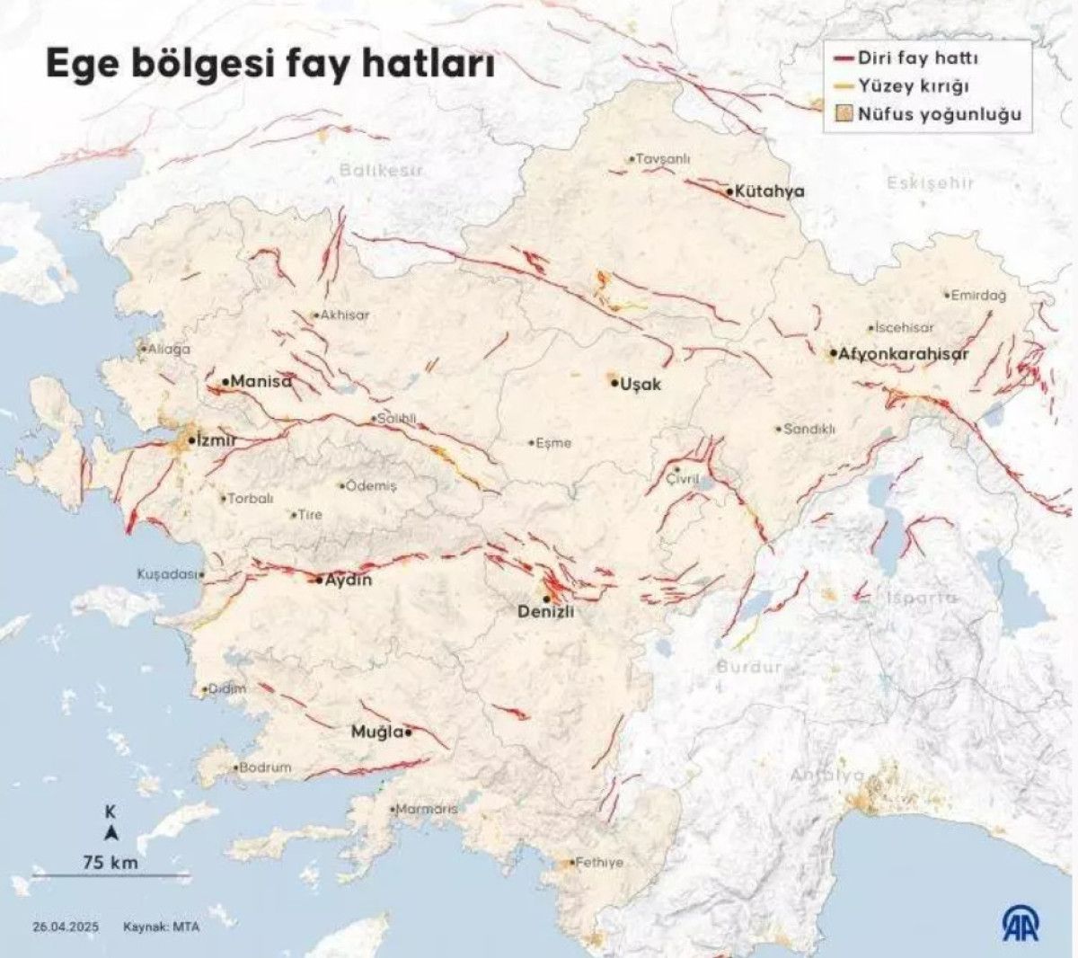 Türkiye'nin en tehlikeli fay hatları açıklandı: 45 il risk altında