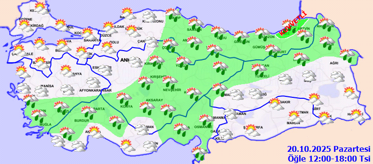 Yeni haftada hava nasıl olacak? Meteoroloji'den 6 il için sarı kodlu alarm