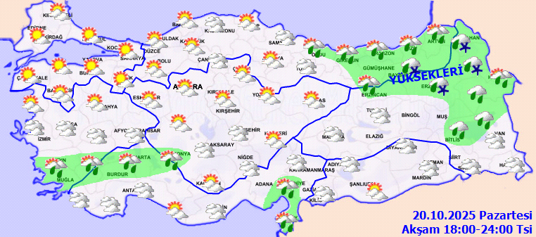 Yeni haftada hava nasıl olacak? Meteoroloji'den 6 il için sarı kodlu alarm