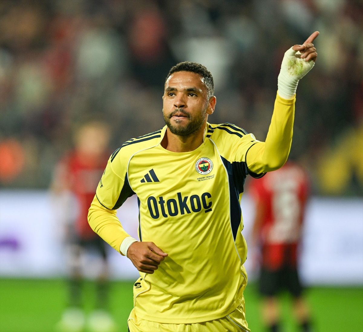 Youssef En-Nesyri'nin 4 Maç Sonrası Gol Sevinci