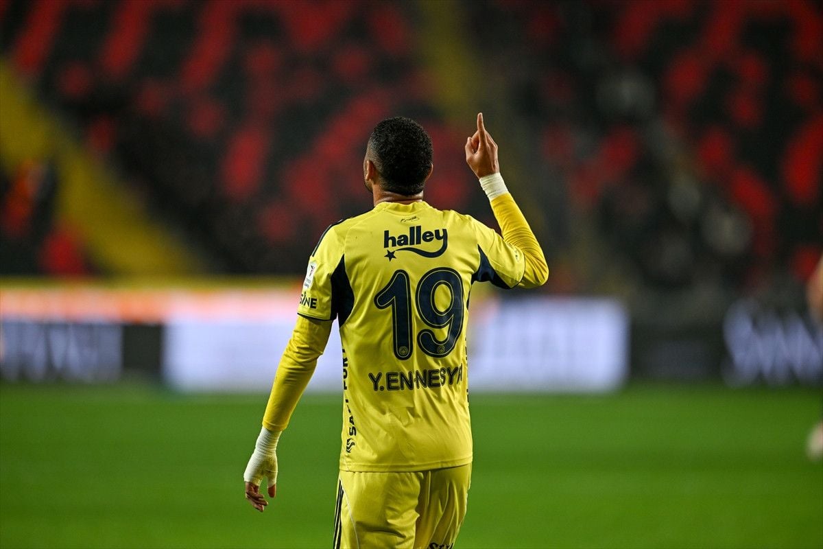 Youssef En-Nesyri'nin 4 Maç Sonrası Gol Sevinci