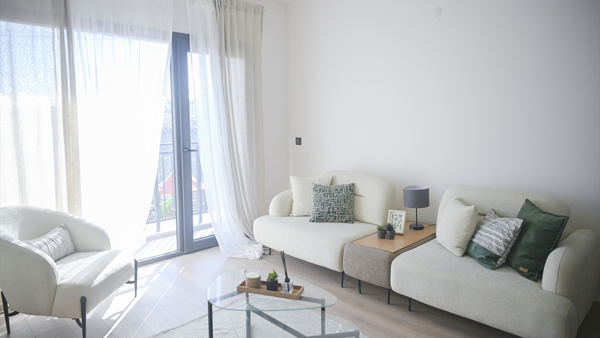 Yüzyılın Konut Projesi'nde Ankara'daki örnek dairelerden ilk görüntüler