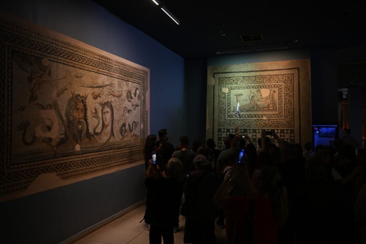 Zeugma Mozaik Müzesi 2024'te Ziyaretçi Rekoru Kırdı