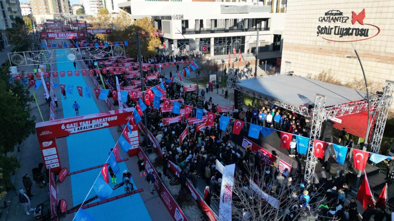 7. Gazi Yarı Maratonu 2025’te Rekor Katılımla Gaziantep’te Başlıyor