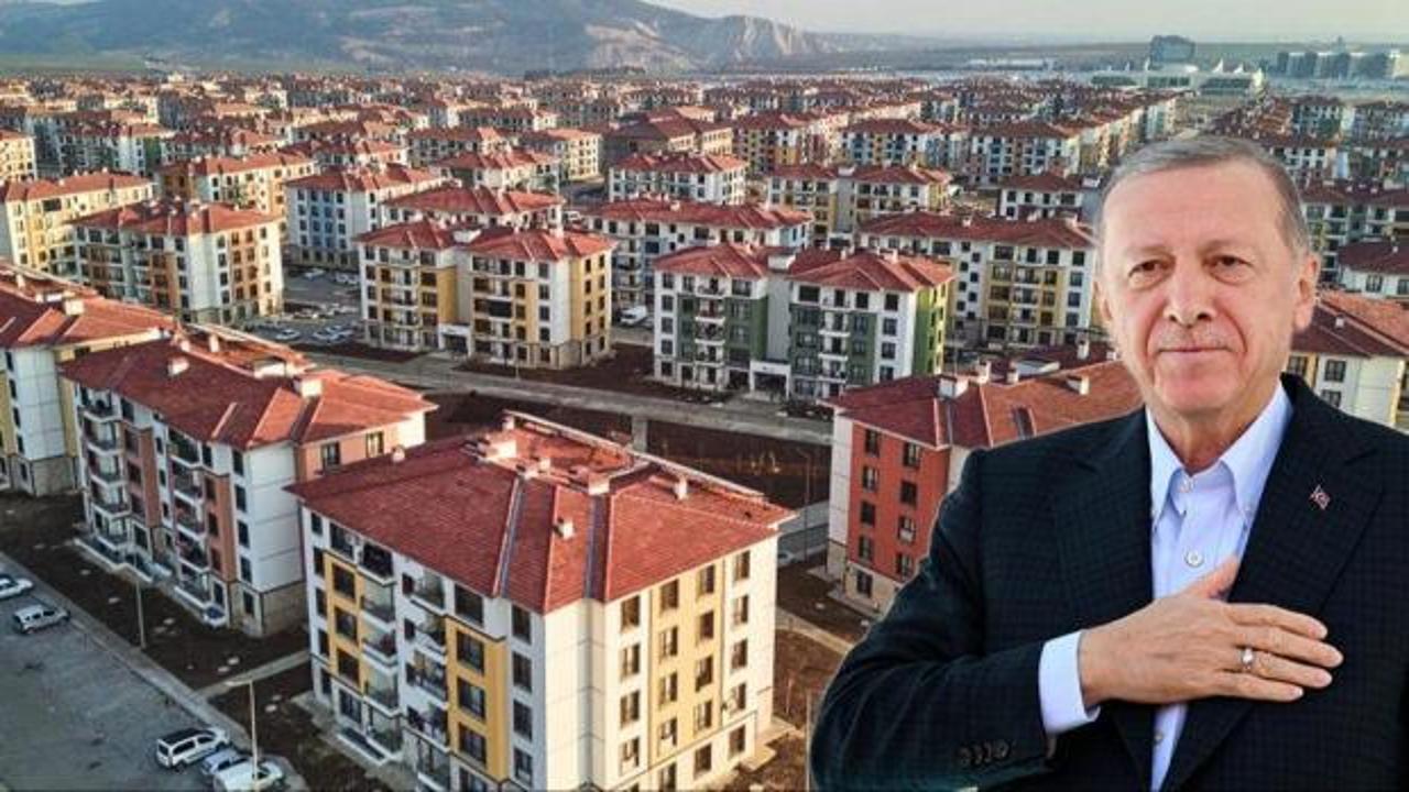 350 bininci deprem konutu bugün teslim edilecek: Törene Başkan Erdoğan da katılacak!
