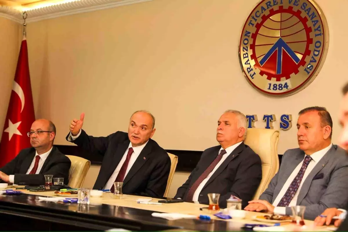 Başkan Özlü'nün Trabzon'da Mega Endüstri Bölgesi Projesi Üzerine Önemli Açıklamaları
