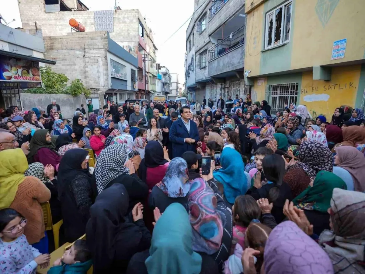 Başkan Umut Yılmaz'ın Göllüce Mahallesi Ziyareti Halkla Buluşma Gibi Geçti