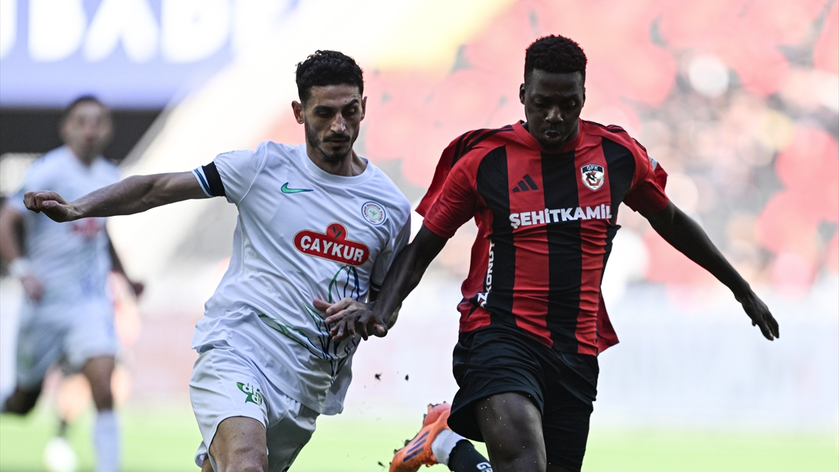 Gaziantep FK ile Rizespor yenişemedi