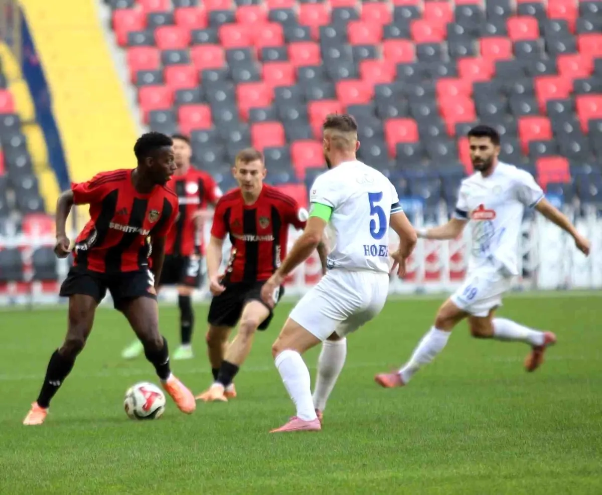 Gaziantep Futbol Kulübü ile Çaykur Rizespor 1-1 Berabere Kaldı: Süper Lig 12. Hafta Özeti
