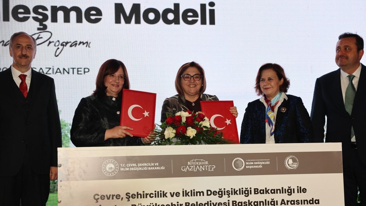 Gaziantep'te Türkiye Çölleşme Modeli ve Geleceğe Yönelik Hassasiyet Haritaları Lansmanı