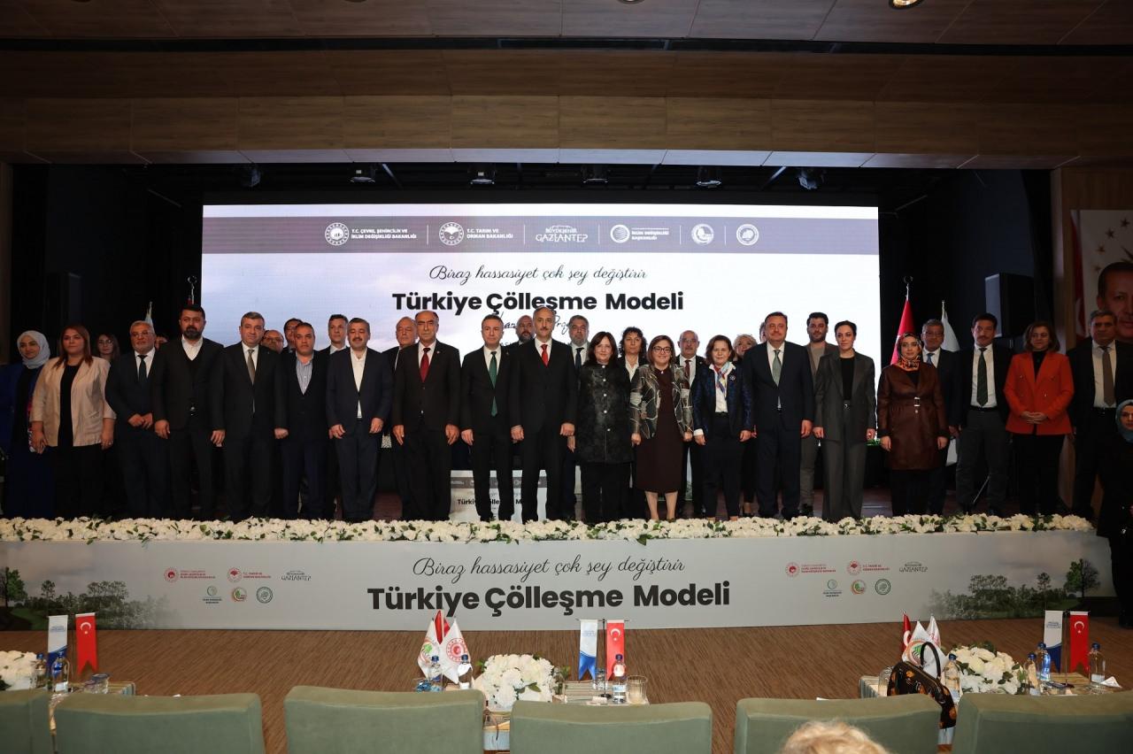 Gaziantep'te Türkiye Çölleşme Modeli ve Geleceğe Yönelik Hassasiyet Haritaları Lansmanı