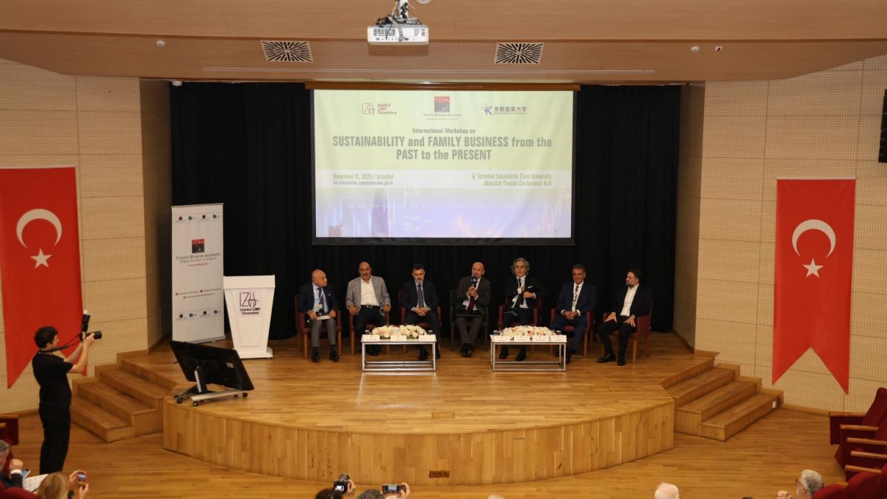 İstanbul Sabahattin Zaim Üniversitesi'nde 'Aile İşletmelerinin Geleceği' Uluslararası Çalıştayı Düzenlendi