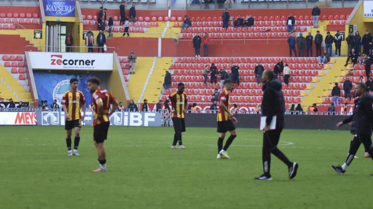Kayserispor 6. mağlubiyetini aldı