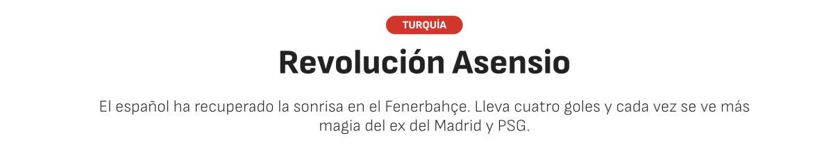 Marco Asensio'nun Fenerbahçe Performansı İspanya'da Gündem Yarattı