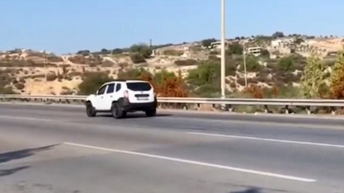 Mersin'de otoyolda geri giden sürücü cezadan kaçamadı