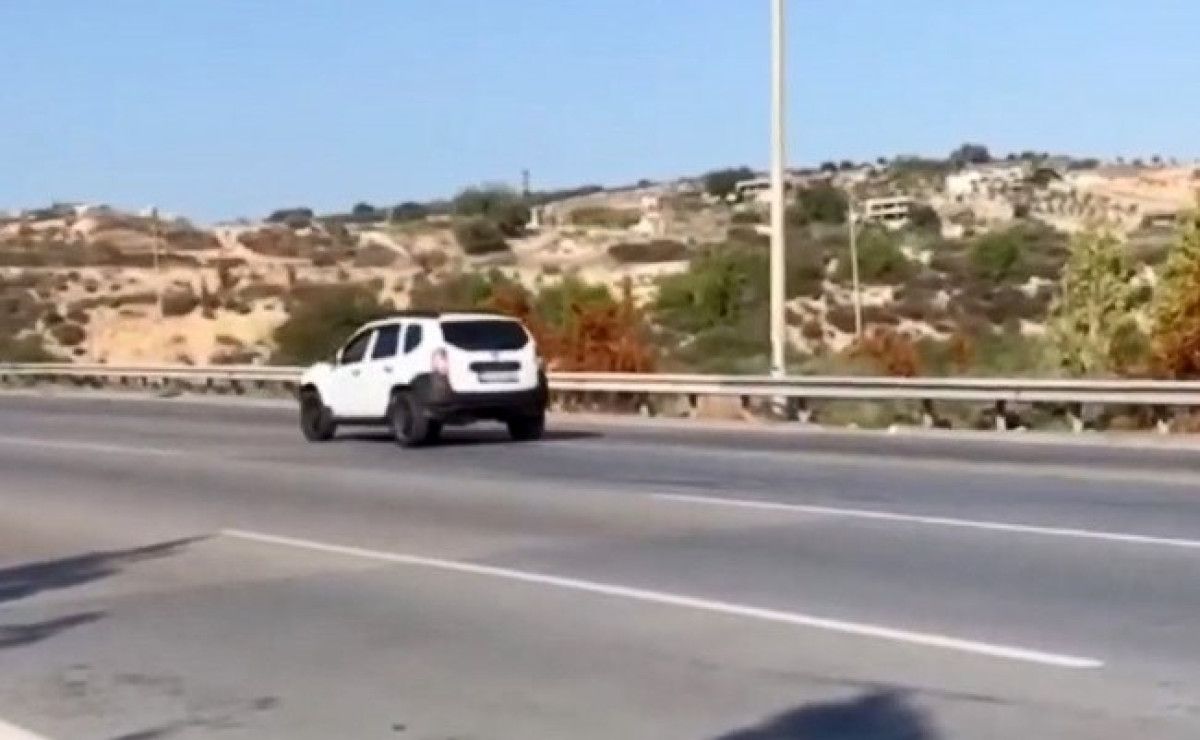 Mersin'de otoyolda geri giden sürücü cezadan kaçamadı