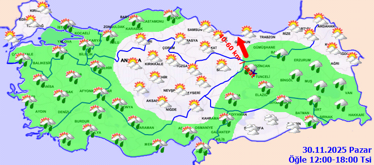 Kar, yağmur, fırtına... Meteoroloji yeni haritayı paylaştı: Çok şiddetli olacak!