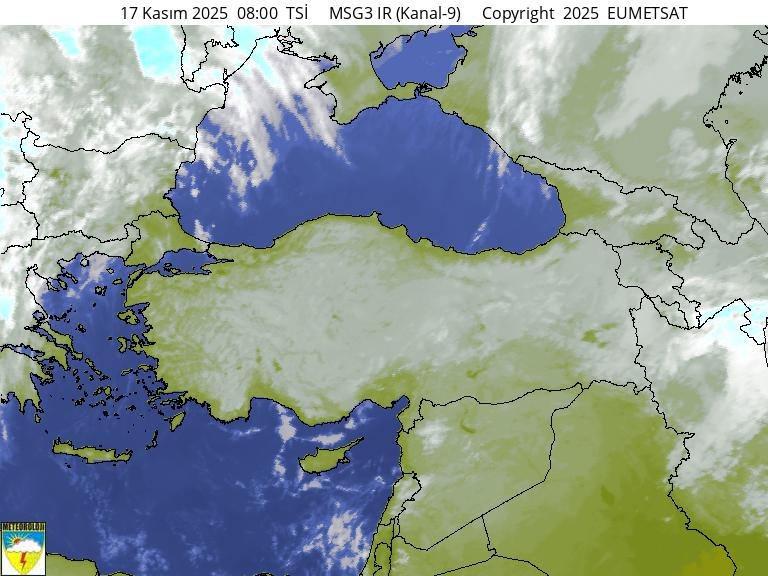 Meteoroloji yeni harita yayımladı: İşte il il hava durumu
