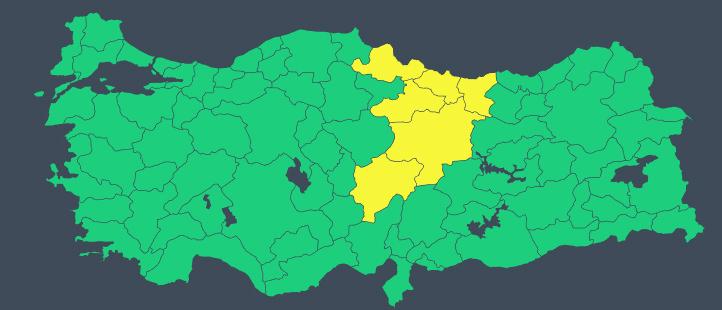 Meteoroloji Uyardı: 6 İlde Kuvvetli Kar ve Sağanak Yağış Bekleniyor