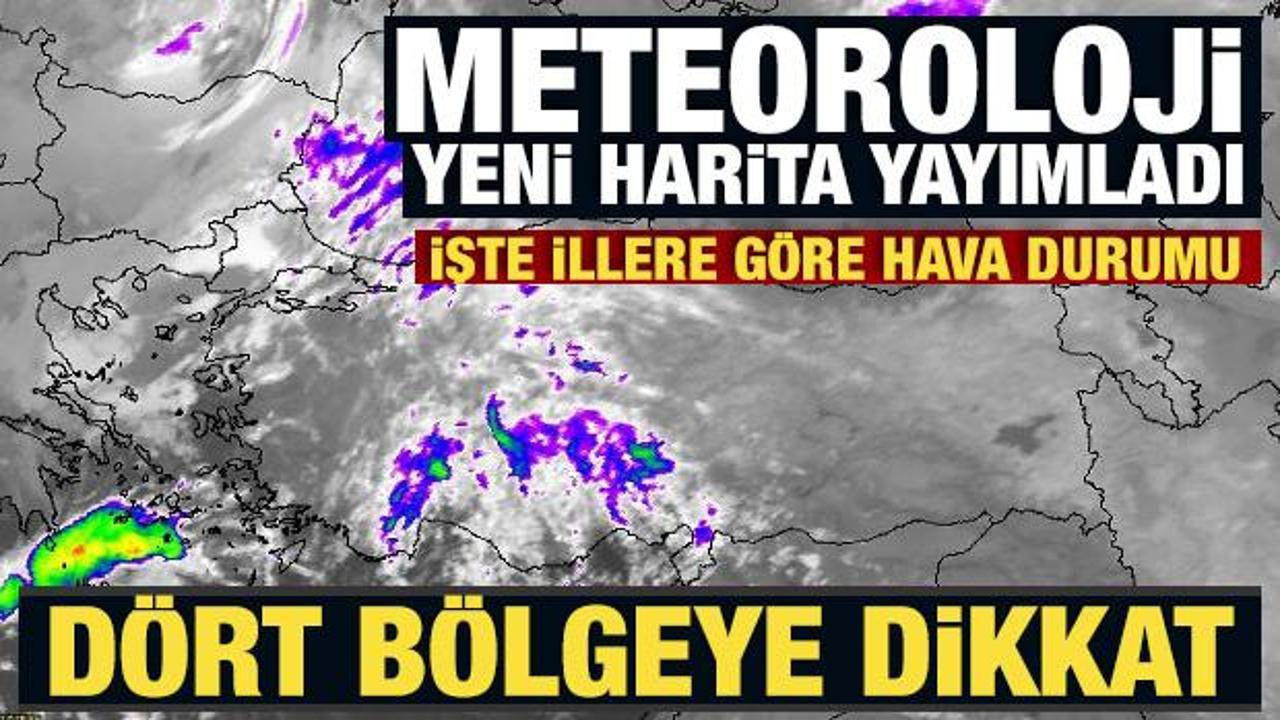 Meteoroloji’den 4 Bölgede Sağanak Yağmur Uyarısı ve Hava Durumu Analizi