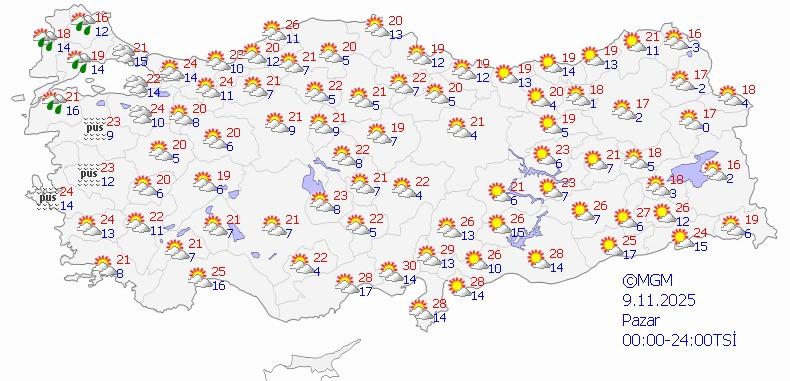 Meteoroloji gün vererek duyurdu: Kuvvetli sağanak alarmı!