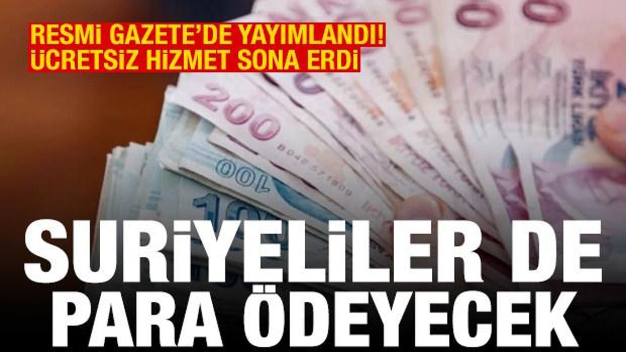 Suriyeliler İçin Geçici Koruma Sağlık Hizmetlerinde Yeni Ücret Dönemi Başladı
