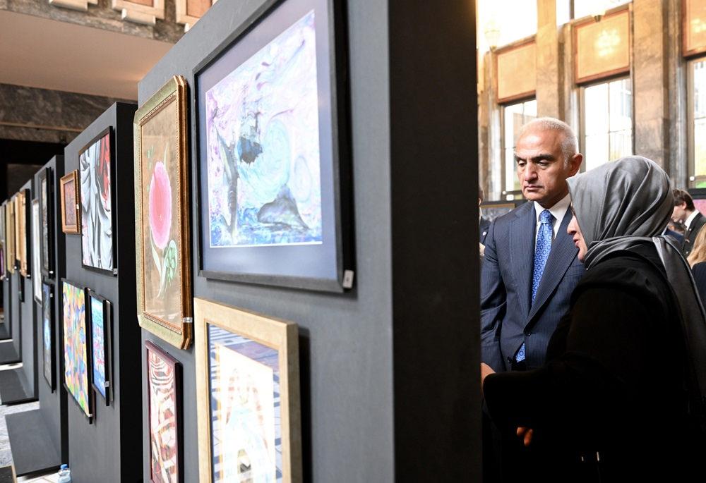 TBMM'de Gazze konulu sanat sergisi açıldı