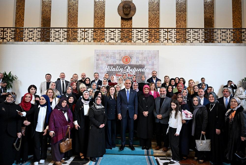 TBMM'de Gazze konulu sanat sergisi açıldı