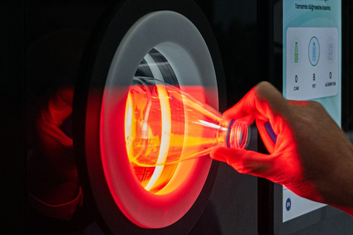 TBMM'de Sıfır Atık Hamlesi: Depozito İade Makineleri Hizmete Girdi