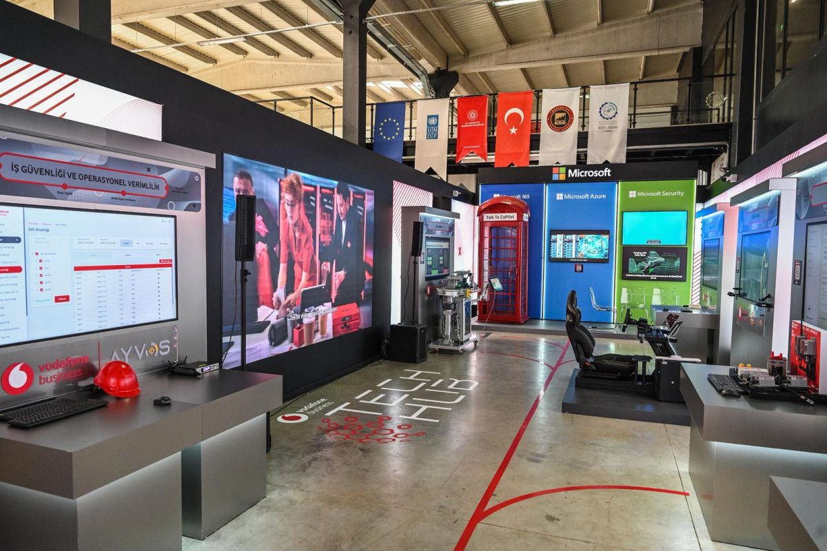 Vodafone Business Tech Hub Teknoloji Merkezi ile Gaziantep Sanayisinde Dijital Dönüşümde Yeni Dönem