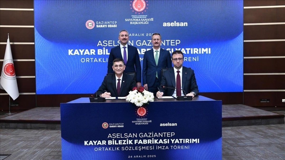 ASELSAN Gaziantep Kayar Bilezik Fabrikası için adım attı
