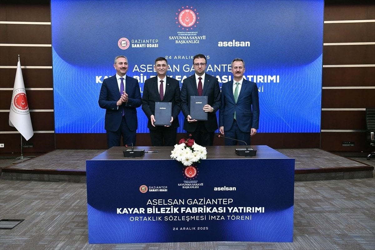 ASELSAN Gaziantep Kayar Bilezik Fabrikası için adım attı
