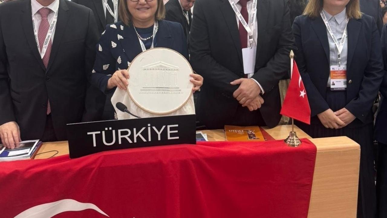 Başkan Şahin'in girişimiyle Antep işi nakışı UNESCO tarafından tescillendi