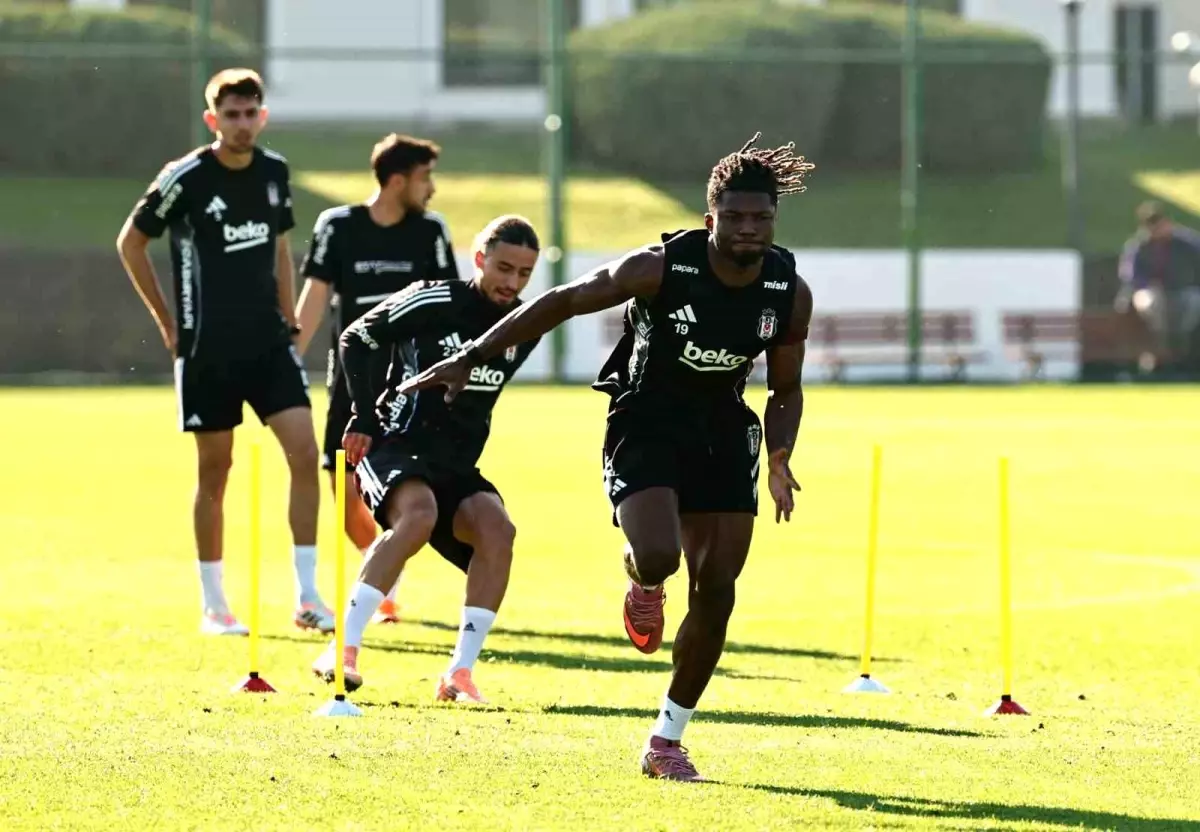 Beşiktaş Gaziantep Maçı Hazırlıklarına Devam Ediyor