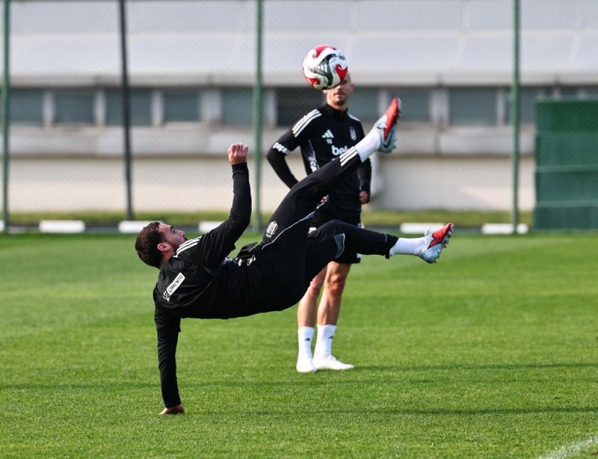 Beşiktaş, Gaziantep FK maçı hazırlıklarını sürdürdü
