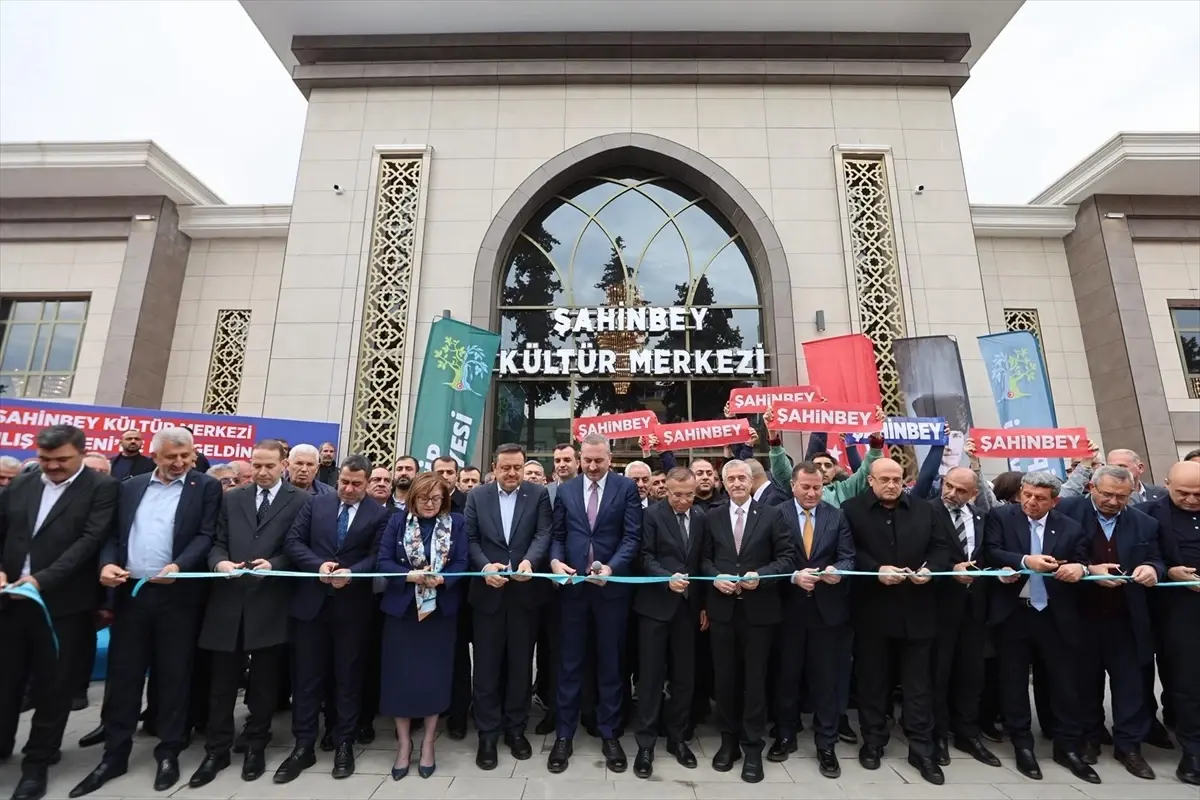 Gaziantep Nizip'te Yeni Kültür Merkezi Hizmete Açıldı