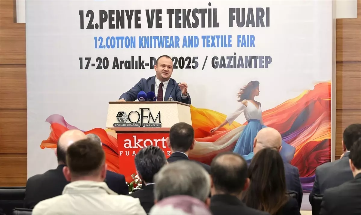 Gaziantep'te 12. PENTEX Penye, Tekstil ve Teknolojileri Fuarı Başarıyla Açıldı