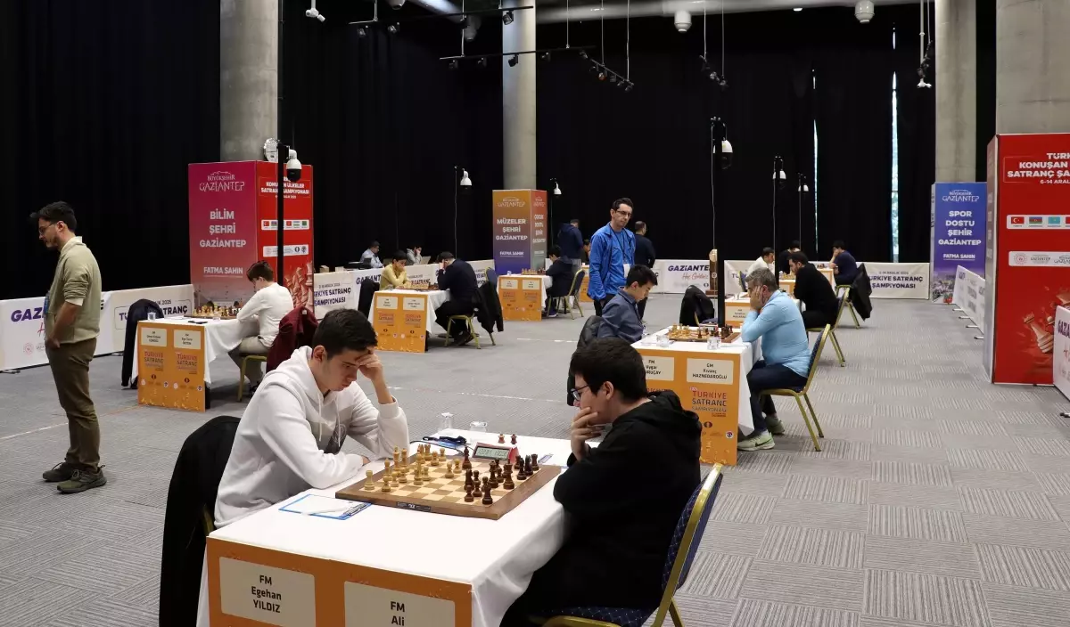 Gaziantep'te 2024 Türkiye ve Türk Dünyası Satranç Şampiyonaları Başlıyor
