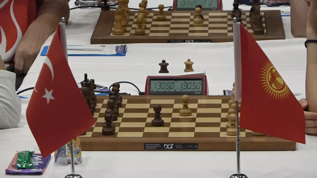 Türkçe Konuşan Ülkeler Satranç Şampiyonası Gaziantep'te