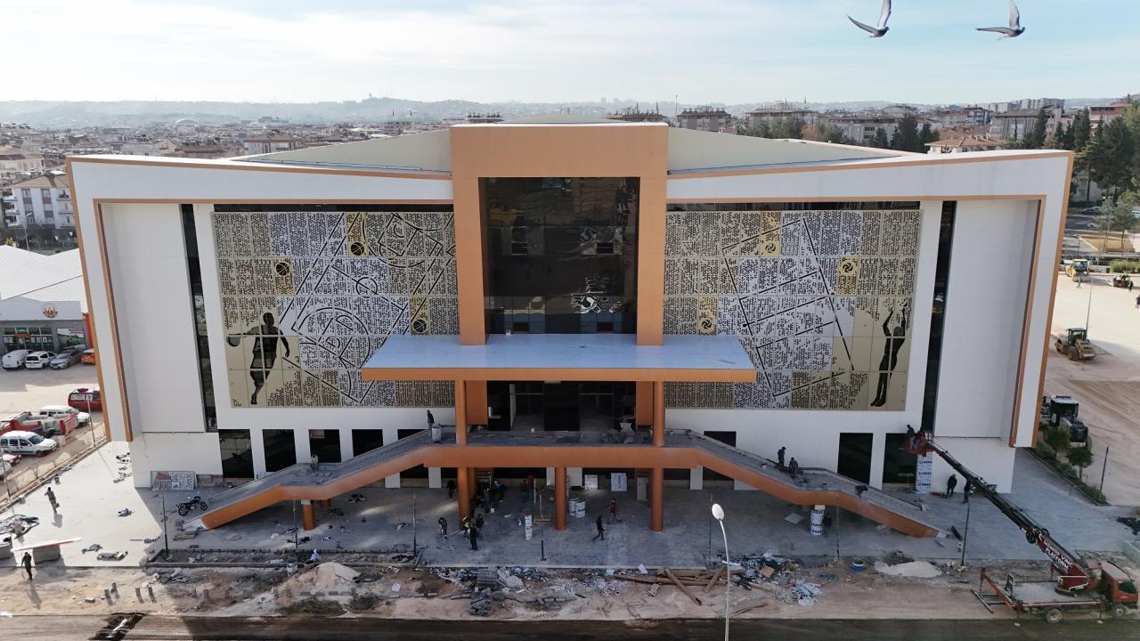 Kamil Ocak Spor Salonu, 25 Aralık'ta Gazi Oyunlarıyla kapılarını açıyor