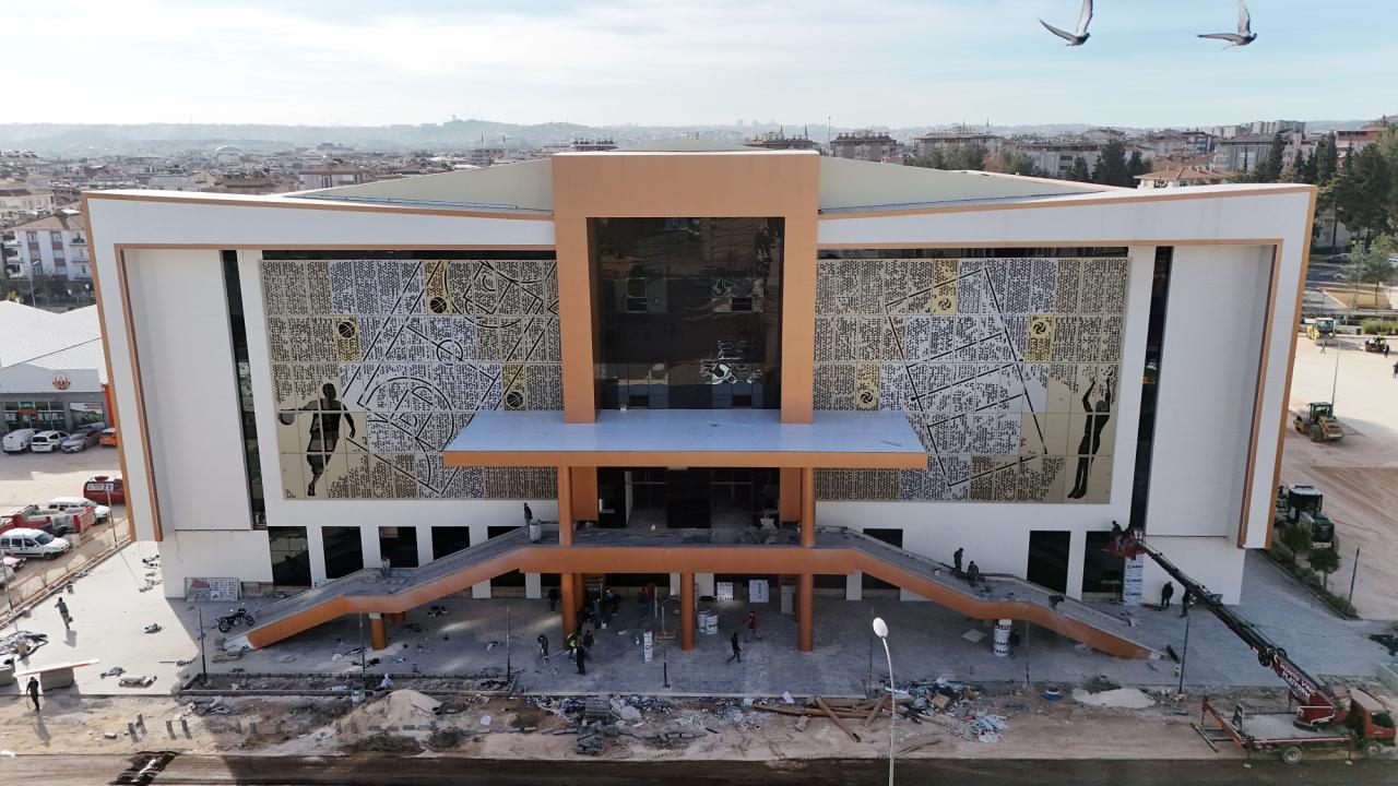 Kamil Ocak Spor Salonu, 25 Aralık'ta Gazi Oyunlarıyla kapılarını açıyor