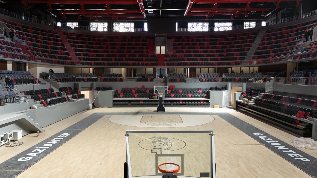 Kamil Ocak Spor Salonu, 25 Aralık'ta Gazi Oyunlarıyla kapılarını açıyor